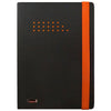 The Smartnotebook Black With Orange Smart Flex