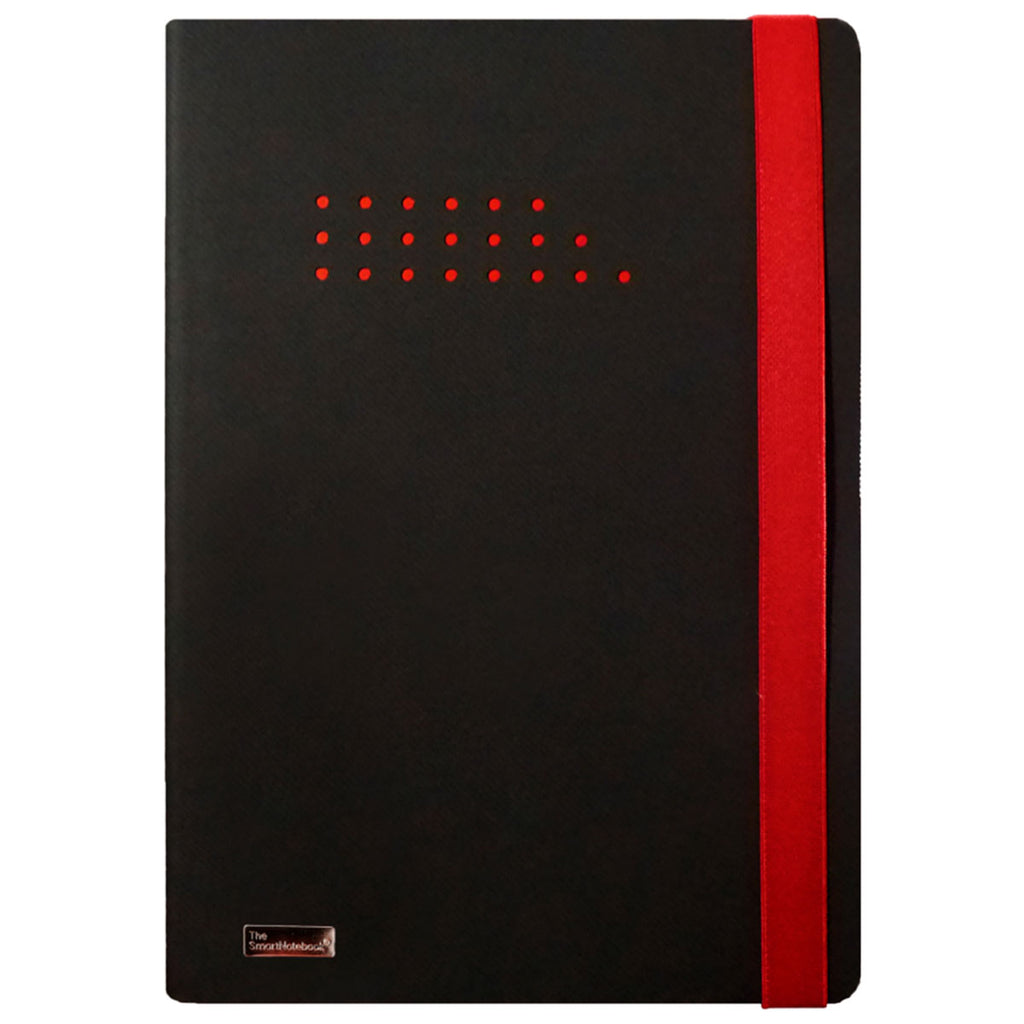 The Smartnotebook Black With Red Strap Smart Flex