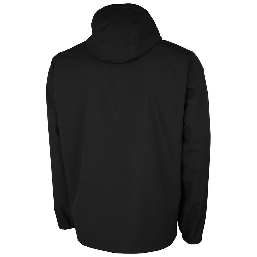 Charles River Men's Black Odyssey Waterproof Parka
