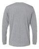 Paragon Heather Grey Unisex Long Islander Performance Long Sleeve T-Shirt