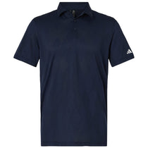 Adidas Men's Collegiate Navy Ultimate Textured Polo