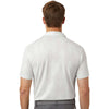 Adidas Men's White Ultimate Textured Polo