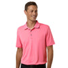 adidas Golf Men's Bliss Pink Performance Sport Shirt