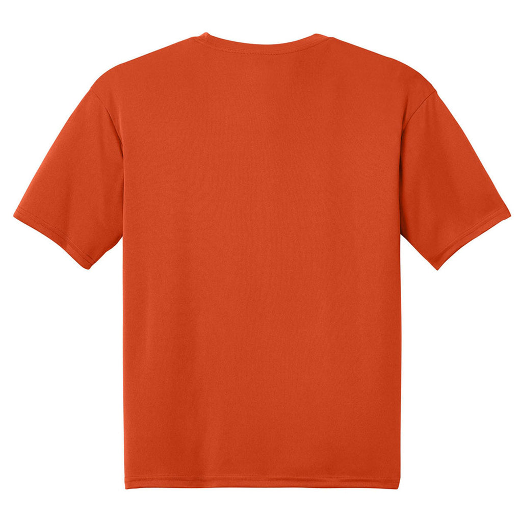 A4 Men's Athletic Orange Cooling Performance Short Sleeve Tee