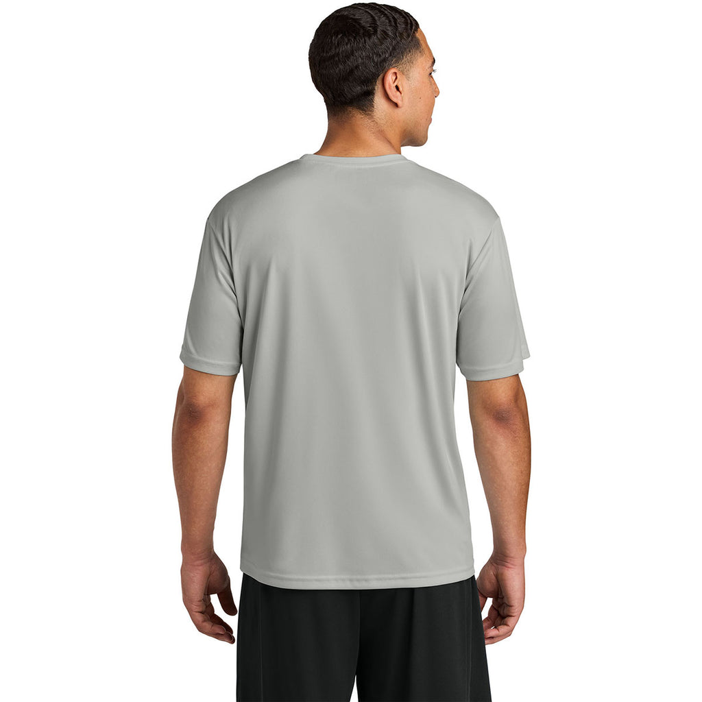 A4 Men's Silver Cooling Performance Short Sleeve Tee