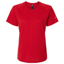 Adidas Women's Power Red Blended T-Shirt