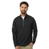 Adidas Men's Black Spacer Quarter-Zip Pullover