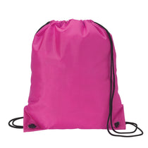 Good Value Raspberry Drawstring Sport Pack