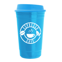 Garyline Cyan Traveler Insulated Cup - 16 oz.
