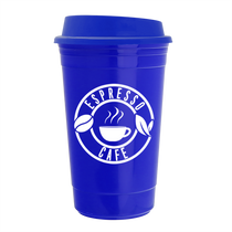 Garyline Royal Blue Traveler Insulated Cup - 16 oz.