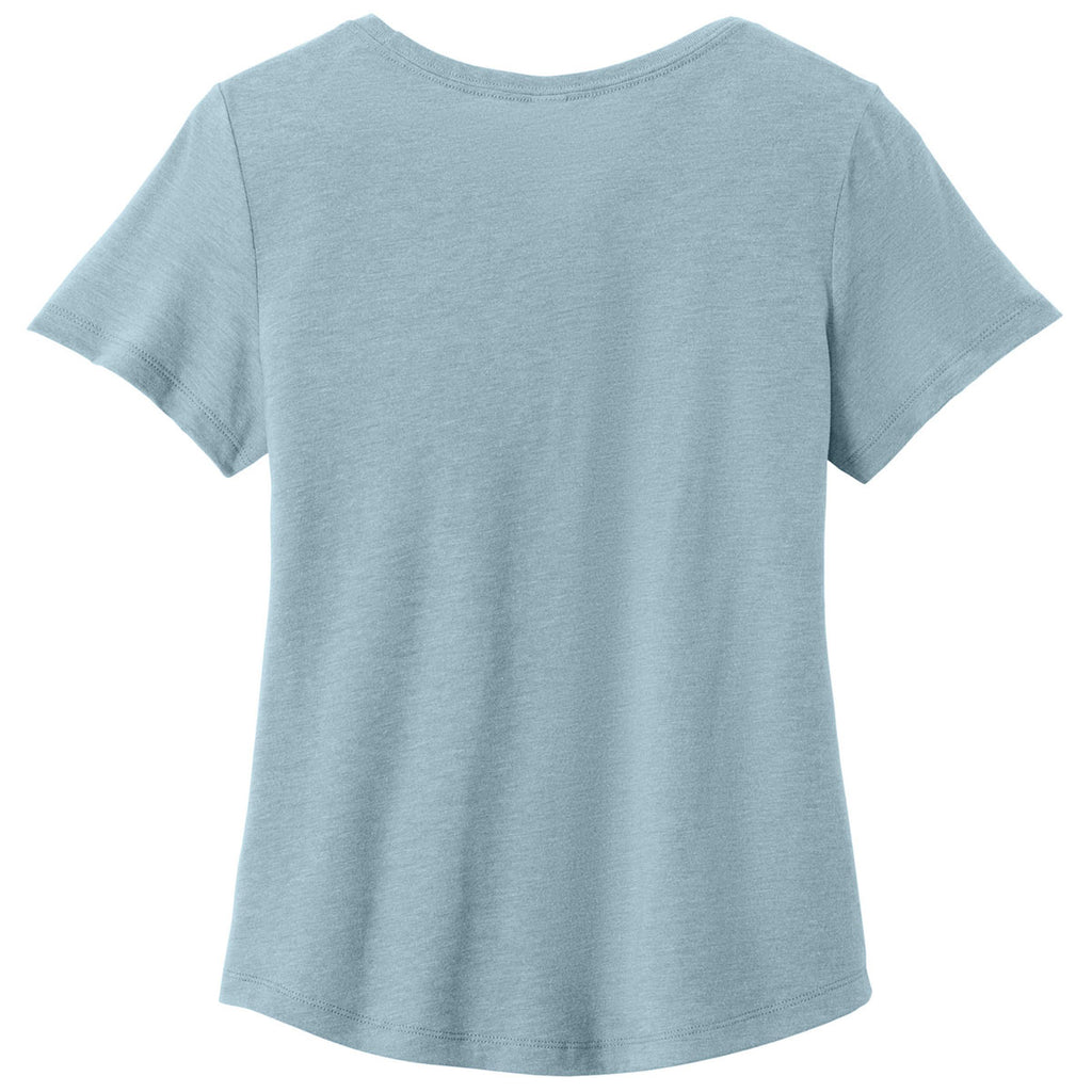 Allmade Women's I Like You Blue Relaxed Tri-Blend Scoop Neck Tee
