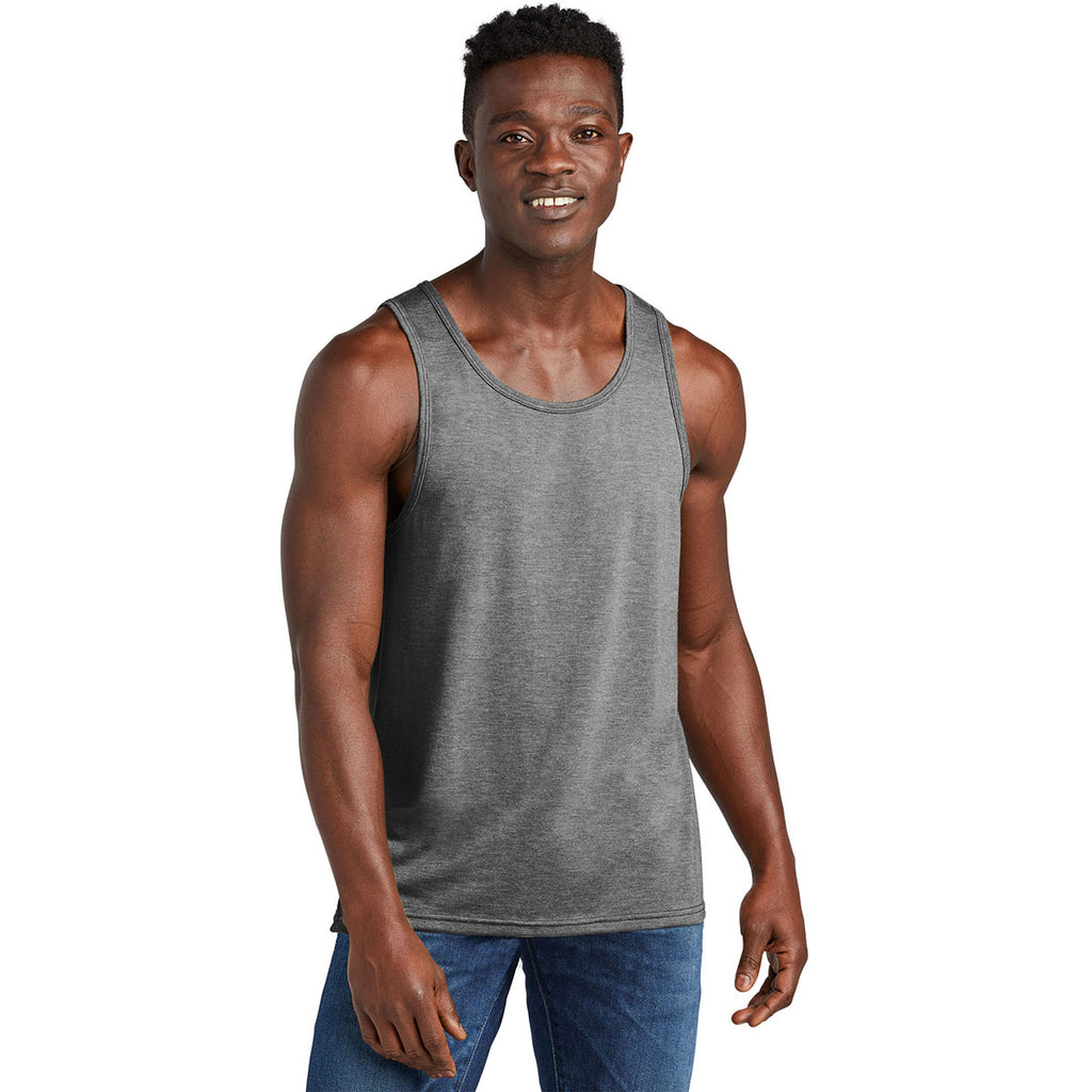 Allmade Unisex Aluminum Grey Tri-Blend Tank