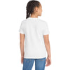 Allmade Youth Bright White Tri-Blend Tee