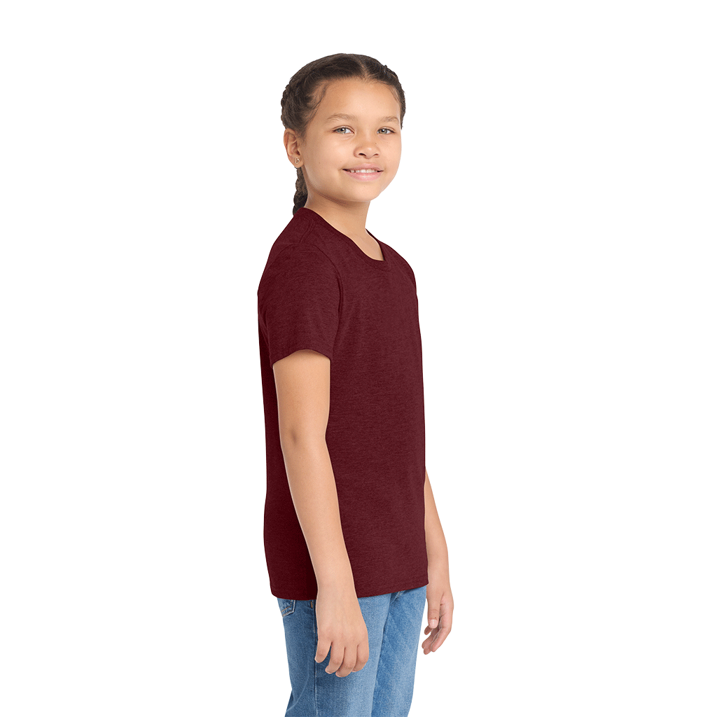 Allmade Youth Vino Red Tri-Blend Tee