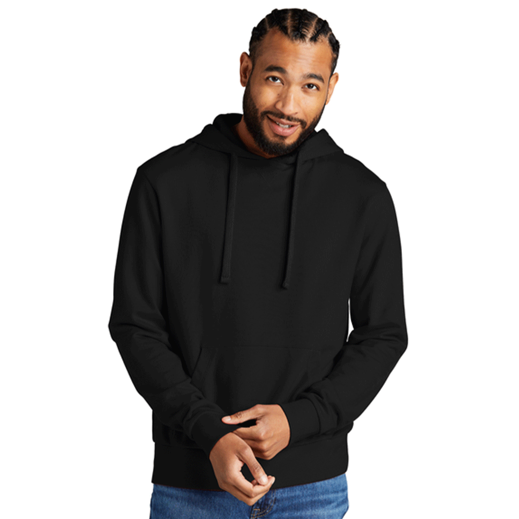Allmade Unisex Deep Black Organic French Terry Pullover Hoodie