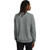 Allmade Unisex Aluminum Grey Heather Organic CVC Fleece Crewneck Sweatshirt