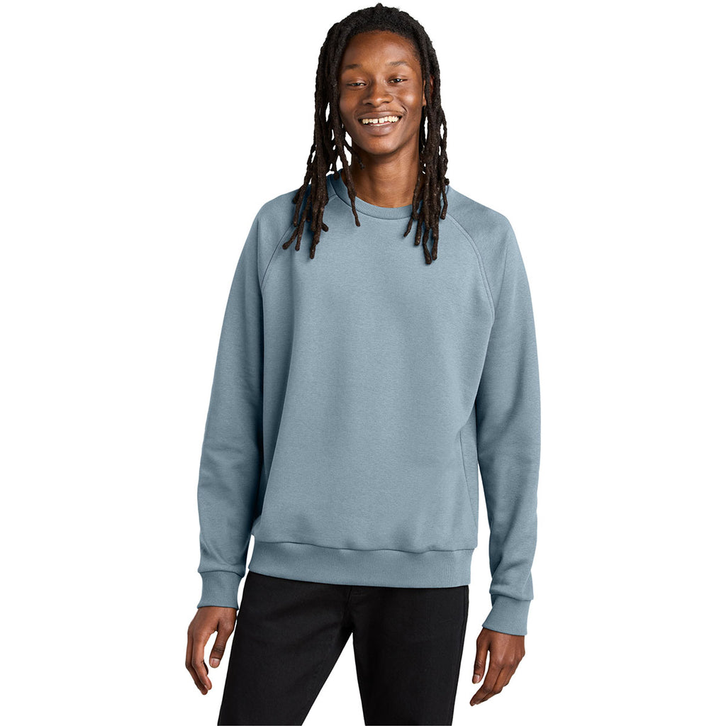 Allmade Unisex I Like You Blue Organic CVC Fleece Crewneck Sweatshirt