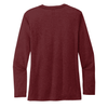 Allmade Women's Vino Red Tri-Blend Long Sleeve Tee