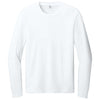 Allmade Unisex Bright White Long Sleeve Organic Cotton Tee