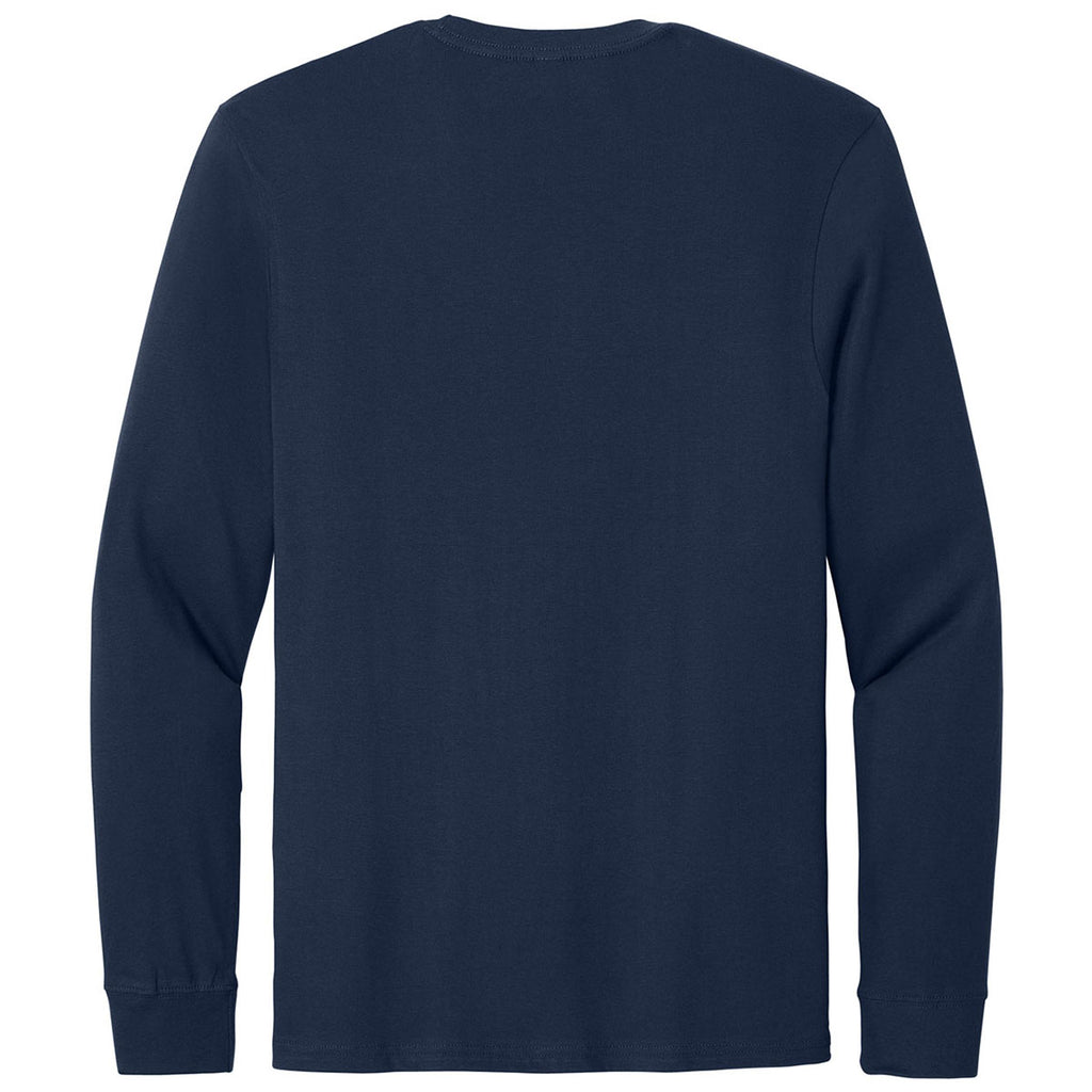 Allmade Unisex Night Sky Navy Long Sleeve Organic Cotton Tee