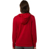 Adidas Women's Team Power Red/Black Game & Go Fleece Full-Zip Hooded Sweatshirt