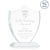 St. Regis White Scudo Shield Award 7.25