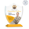 St. Regis Amber Scudo Shield Award 7.25