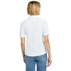 Brooks Brothers Women's White Pinpoint Pique Polo