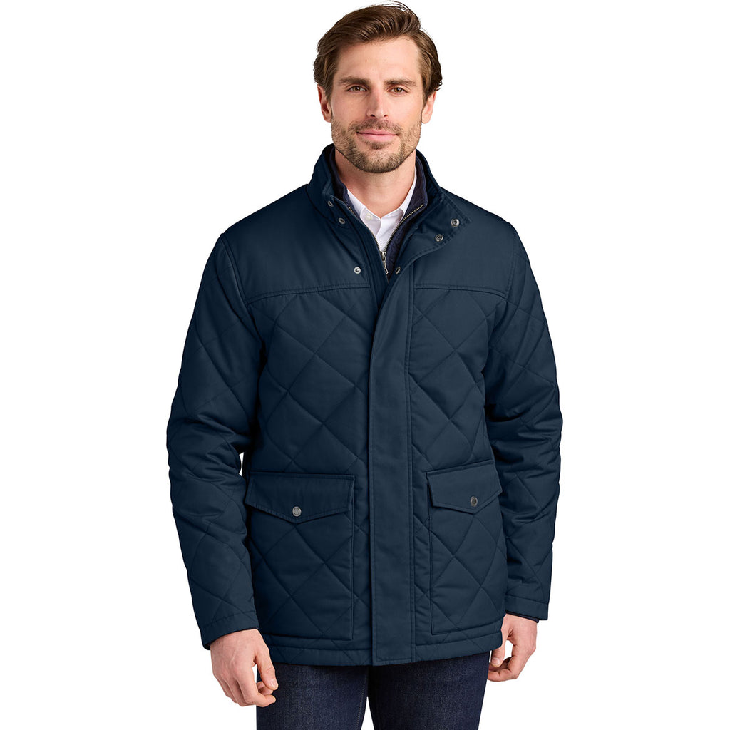 Brooks Brothers Men's Night Navy Field Coat