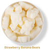 SugarSpot Clear Strawberry Banana Bears: Small Jar