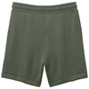 Bella + Canvas Unisex Military Green Sponge Fleece Sweatshort