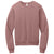 Bella + Canvas Unisex Mauve Sponge Fleece Classic Crewneck Sweatshirt