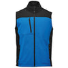 Stormtech Men's Azure Blue/Black Cascades Softshell Vest