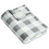 Port Authority Marshmallow/Monument Grey Check Small Ultra Plush Blanket