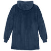 Port Authority River Blue Navy Plush Poncho