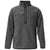 BAW Unisex Charcoal Bonded Fleece 1/2 Zip