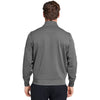 Fairway & Greene Men's Dark Shadow Grey Heather Caves Quarter-Zip Tech Pullover
