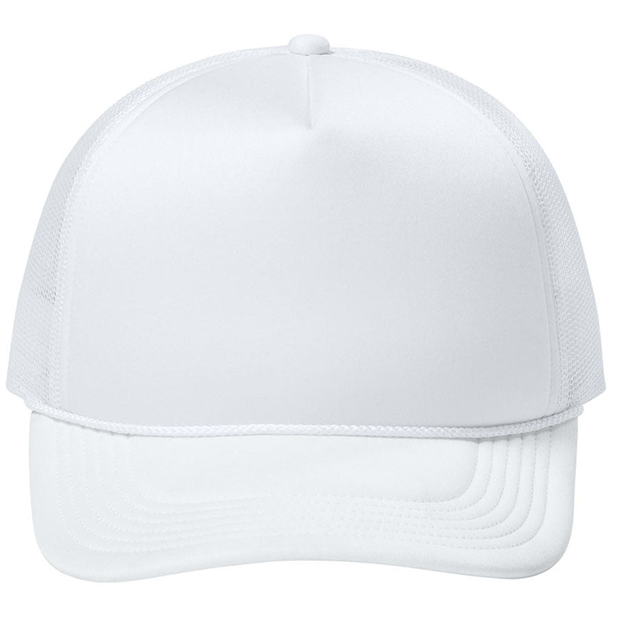 Port Authority White Foam Truck'N Cap
