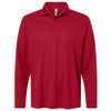 Core 365 Men's Classic Red Nova Performance Long Sleeve Pique Polo