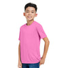 Core 365 Youth Charity Pink Capital Performance T-Shirt