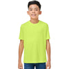 Core 365 Youth Safety Yellow Capital Performance T-Shirt