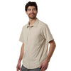 Core 365 Men's Stone UltraUVP Shoreline Short Sleeve Staff Shirt