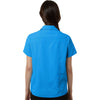 Core 365 Women's Electric Blue UltraUVP Shoreline Short Sleeve Staff Shirt
