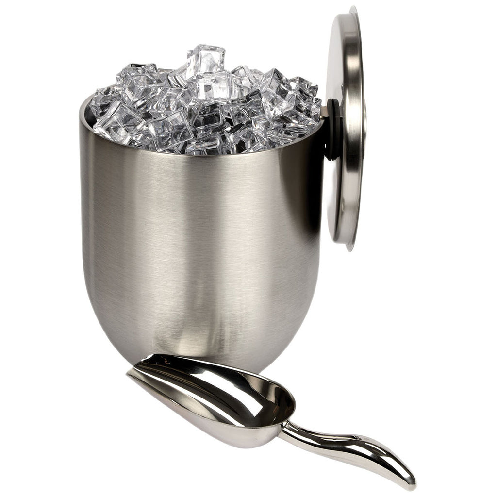 Snowfox Steel 3L Double Wall Stainless Steel, Vacuum Insulated Ice Bucket