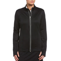 Callaway Women's Black Stretch Performance Full-Zip Jacket