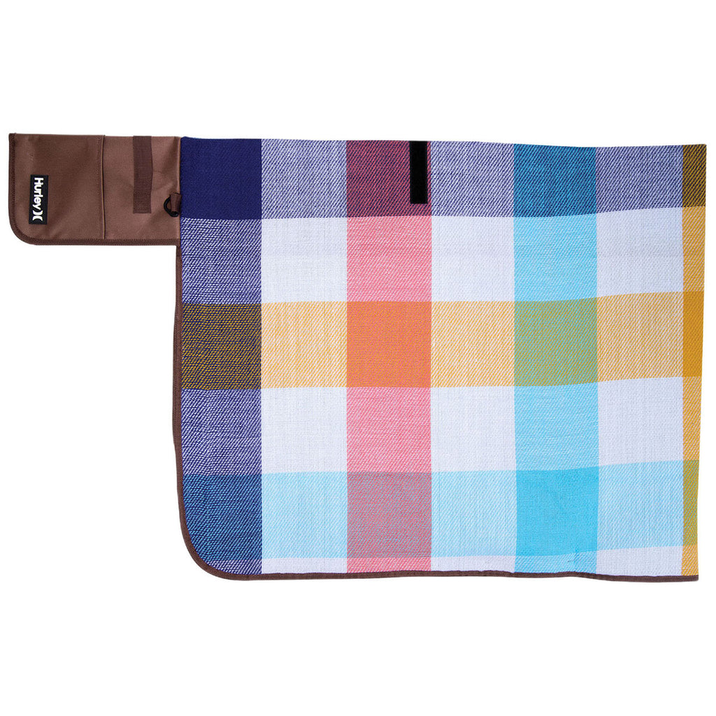 Hurley Purple Water Resistant Outdoor Packable Mat