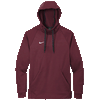 Nike Men's Team Dark Maroon Therma-FIT Pullover Fleece Hoodie