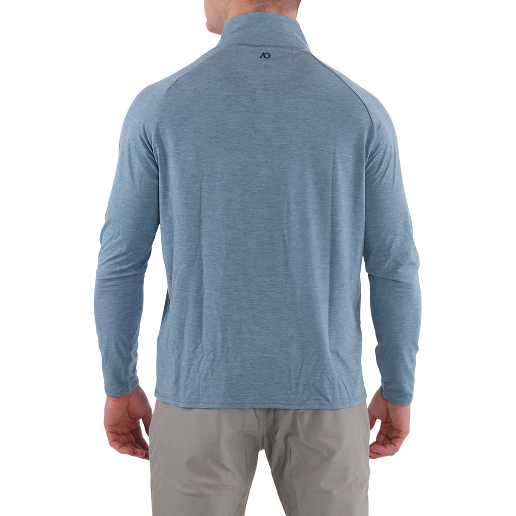 AndersonOrd Men's Blue Shadow Heather Aegon Pullover