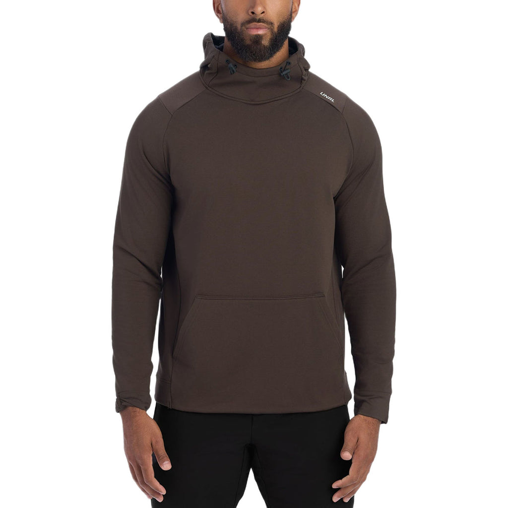 UNRL Unisex Espresso Crossover Hoodie II
