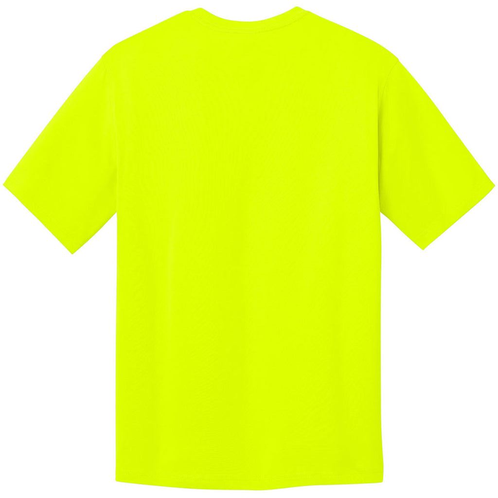 CornerStone Men's Safety Yellow Workwear Pro Short Sleeve Tee